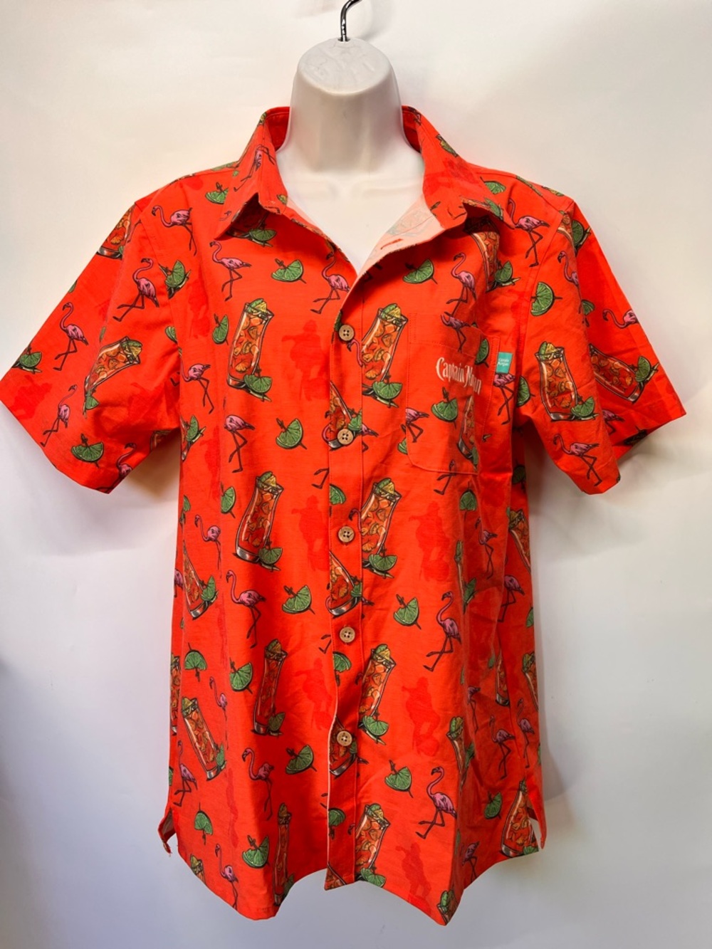 Shinesty Captain Morgan rum-themed  shirt